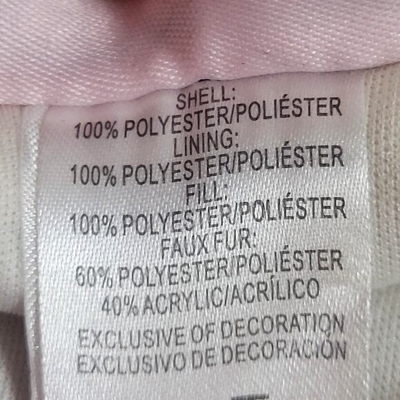 Little Lass Hooded Cheetah Print Puffer Vest Girl's Size 2T - Picture 6 of 8